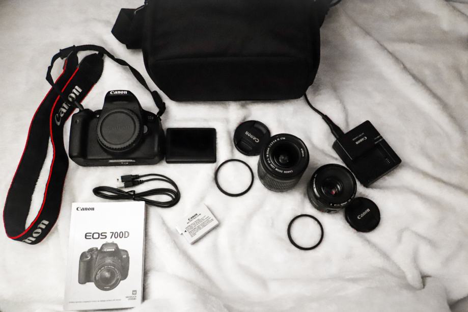 Canon EOS 700D (+dodatna oprema)
