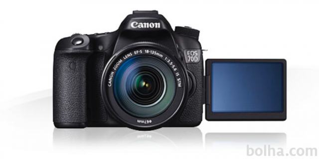 CANON EOS 70D (W) EF-S 18-135 IS STM