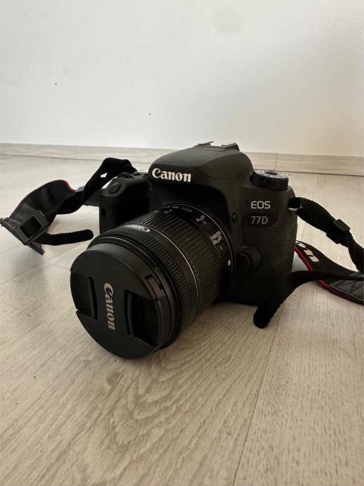Canon EOS 77D + objektiv 18-55 mm