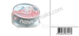CD-R Tortica - 25 kosov znamke NOVA 800mb