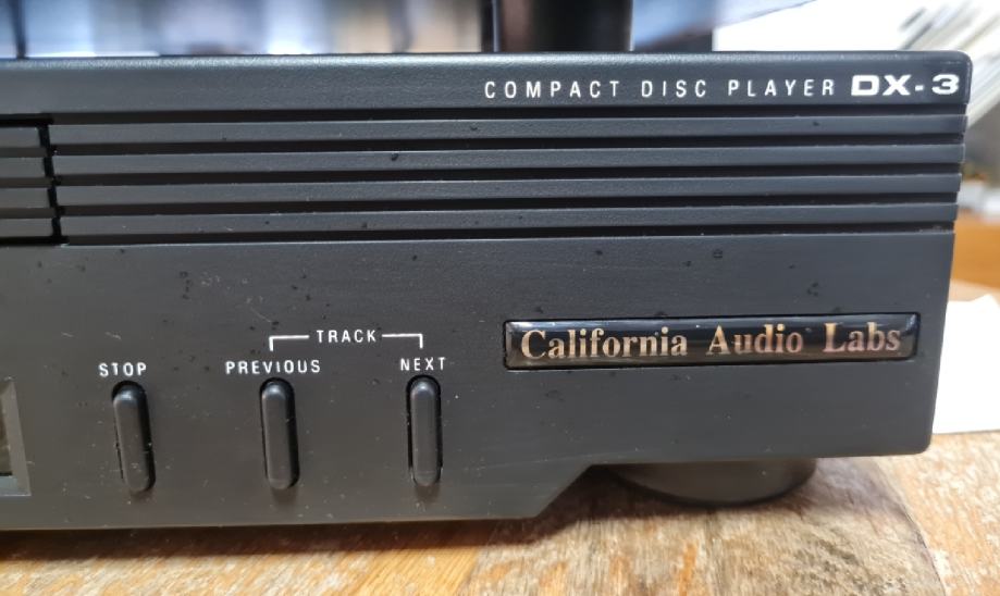 CALIFORNIA AUDIO LABS DX3, HIGHEND CD PLAYER