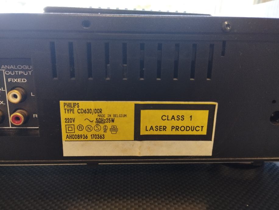 PHILIPS CD630, TWIN DAC, CD PLAYER