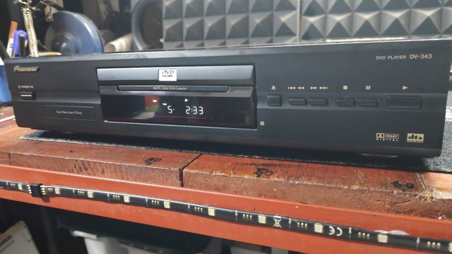 Pioneer dv 343 CD DVD player