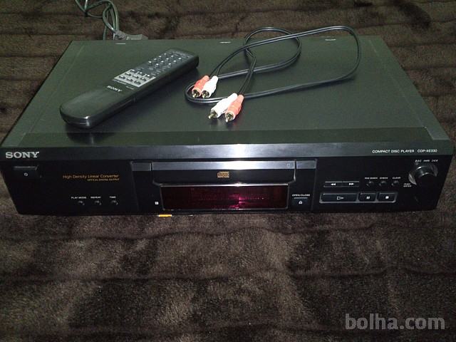 SONY COMPACT DISC PLAYER CDP-XE330
