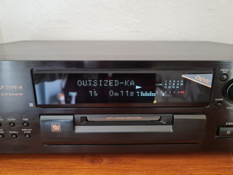 SONY MDSJB930 QS, MiniDisc player/recorder