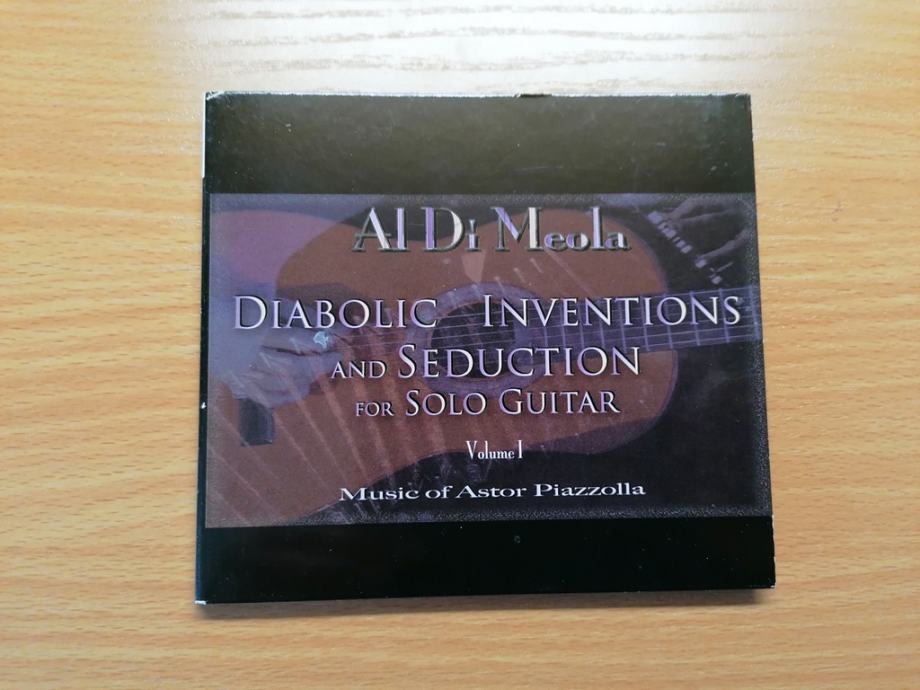 AL DI MEOLA DIABOLIC INVENTIONS AND SEDUCTION FOR SOLO GUITAR VOL.1.