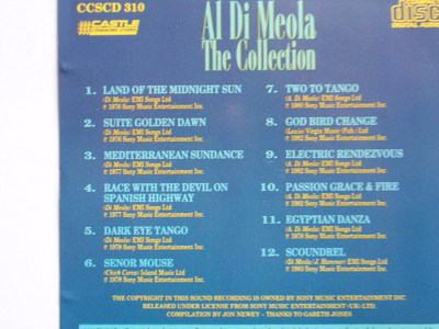 Al Di Meola, The Collection, CD