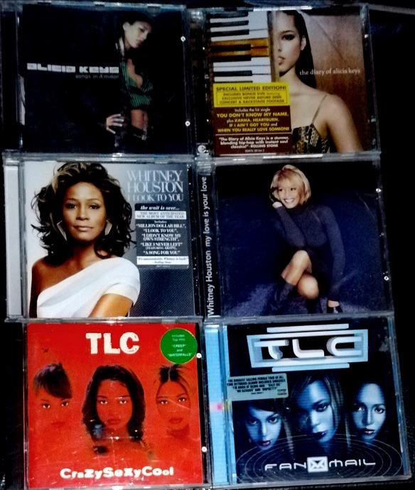Alicia Keys / Whitney/ TLC (6xCD + DVD)