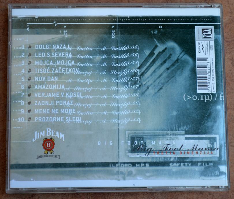 Big Foot Mama Tretja dimenzija (CD)