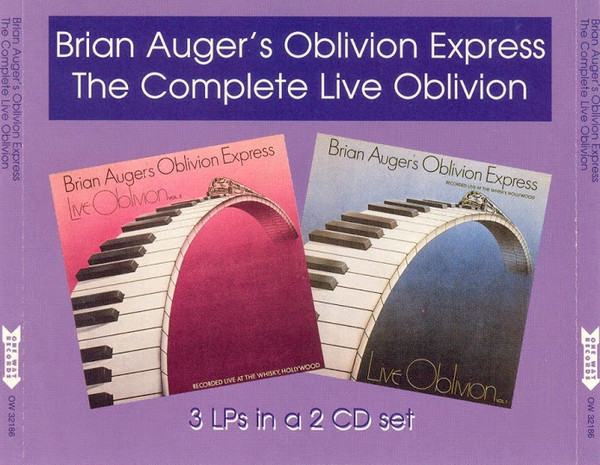 Brian Auger's Oblivion Express ‎– The Complete Live Oblivion - 2xCD
