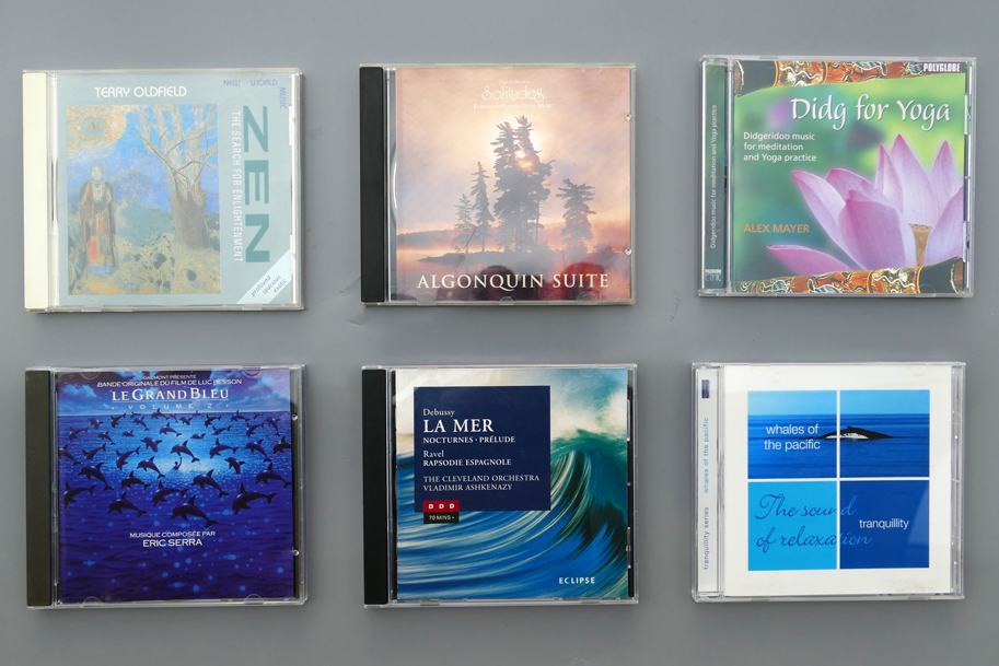 CD ambientalna, relaksacijska glasba 16 kos