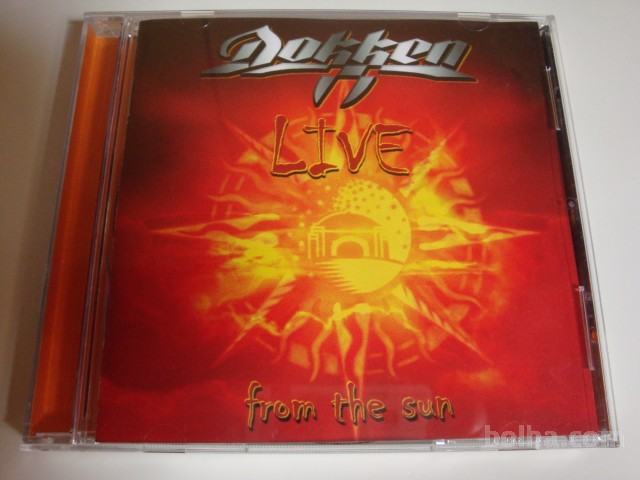CD Dokken - Live from the sun