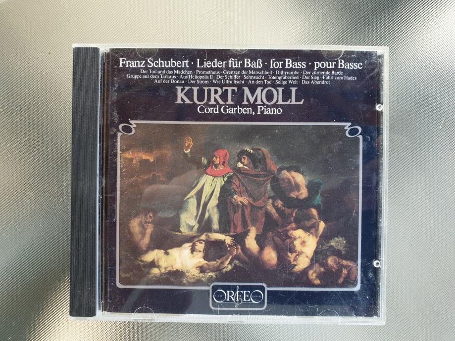 CD Franz Schubert ; Lieder Fur Bas