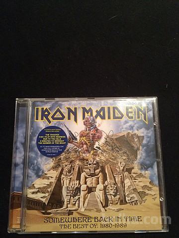 CD Iron Maiden Somewhere Back in Time