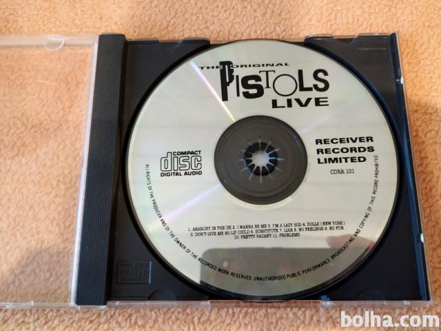 CD Sex Pistols – Live omejena serija