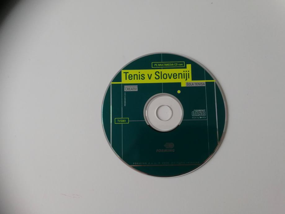 CD zgoščenka Tenis v Sloveniji