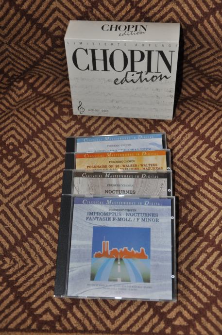 Chopin  - edition  - 4cd-ji