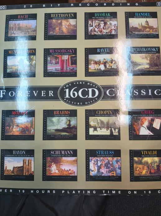 Forever Classics Najboljših 16 CD plošč s slikami