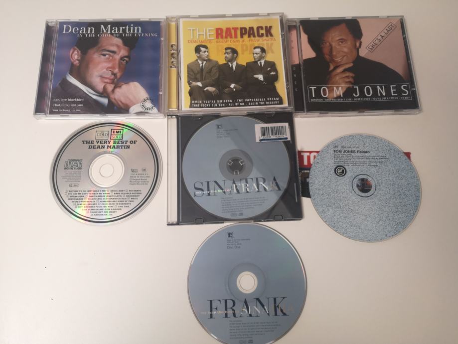 Frank Sinatra in podobno - Zbirka CD-jev