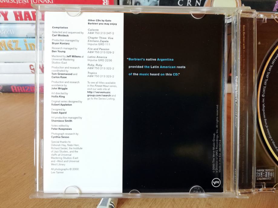Gato Barbieri Gato Barbieris Finest Hour