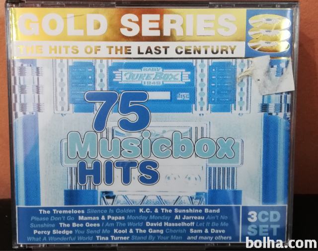 GOLD SERIES THE HITS OF THE LAST CENTURY- 3X CD