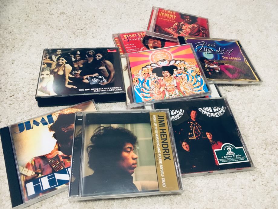 Jimi Hendrix komplet petih cd-jev
