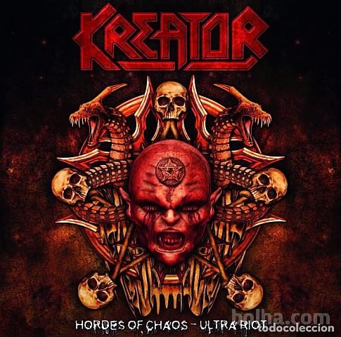 KREATOR Hordes of Chaos - Ultra Riot CD BOX Metallica Slayer
