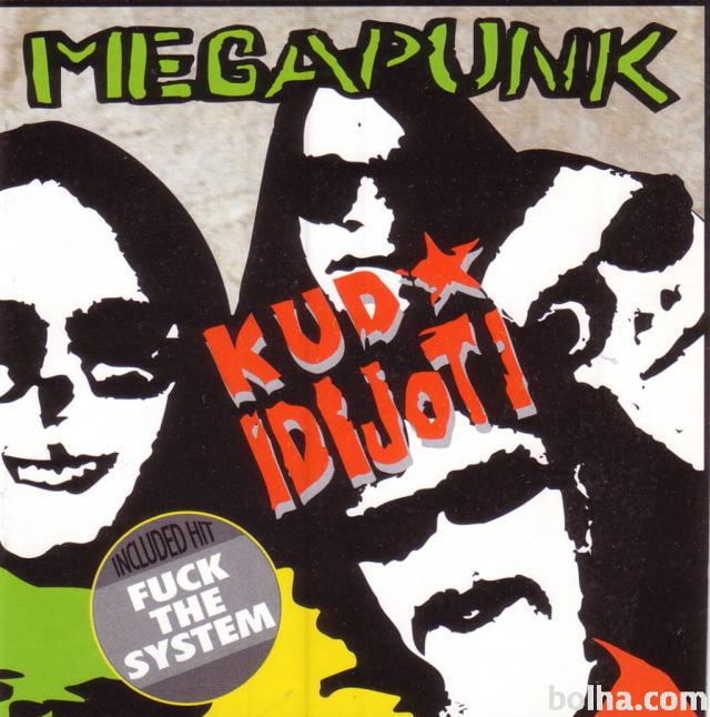 Kud Idijoti ‎– Megapunk CD,  MINT zapakiran