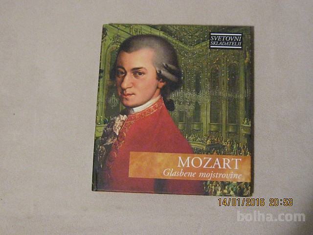 Mozart knjižica in cd nova