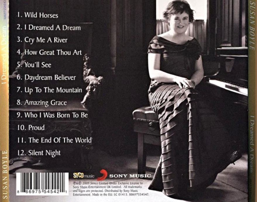 Susan Boyle – I Dreamed A Dream (CD)