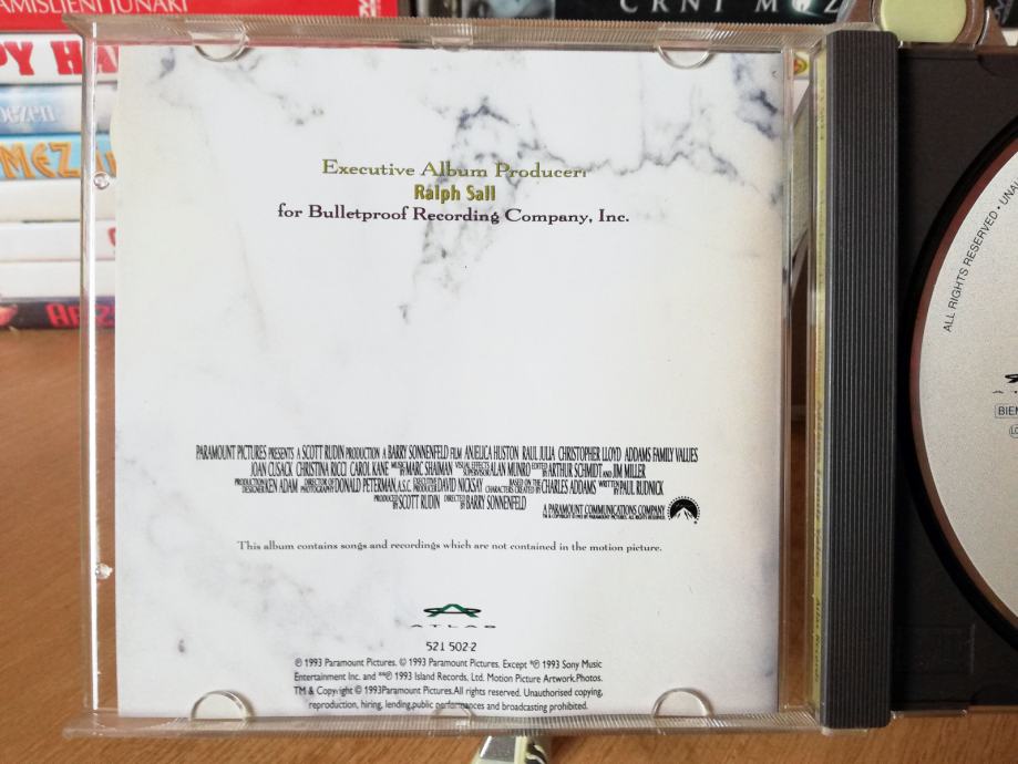 Various Addams Family Values (Music From The Motion Picture)