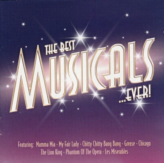 Various ‎– The Best Musicals...Ever! (2x CD)