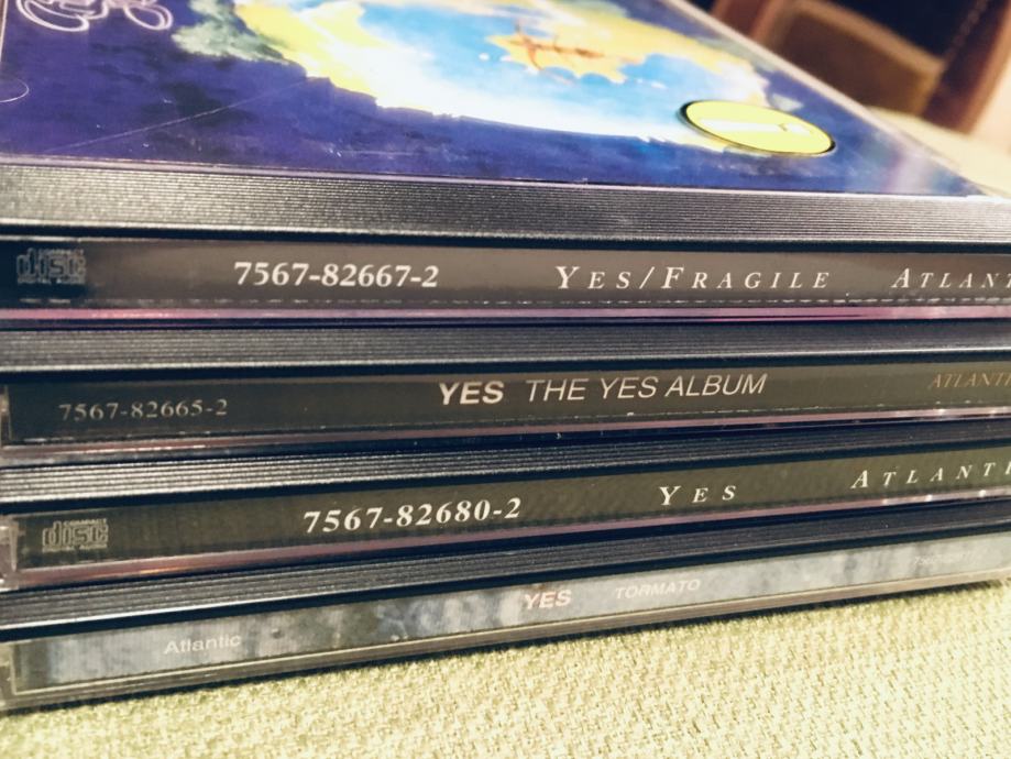 Yes komplet štirih cd-jev