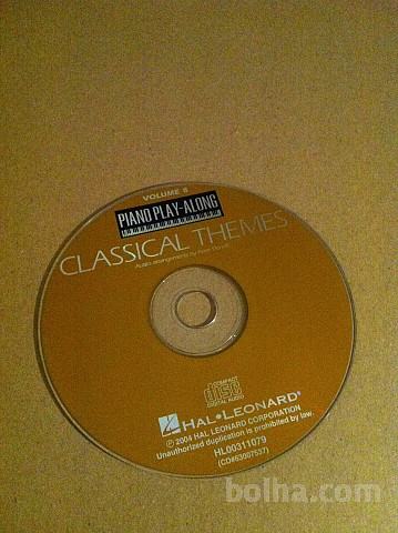 zgoščenka/ cd CLASSICAL THEMES (Peter Deneff), piano play