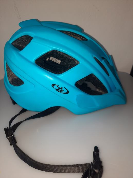 Otroška kolesarska čelada Top Stil, velikost 55 - 58, modra