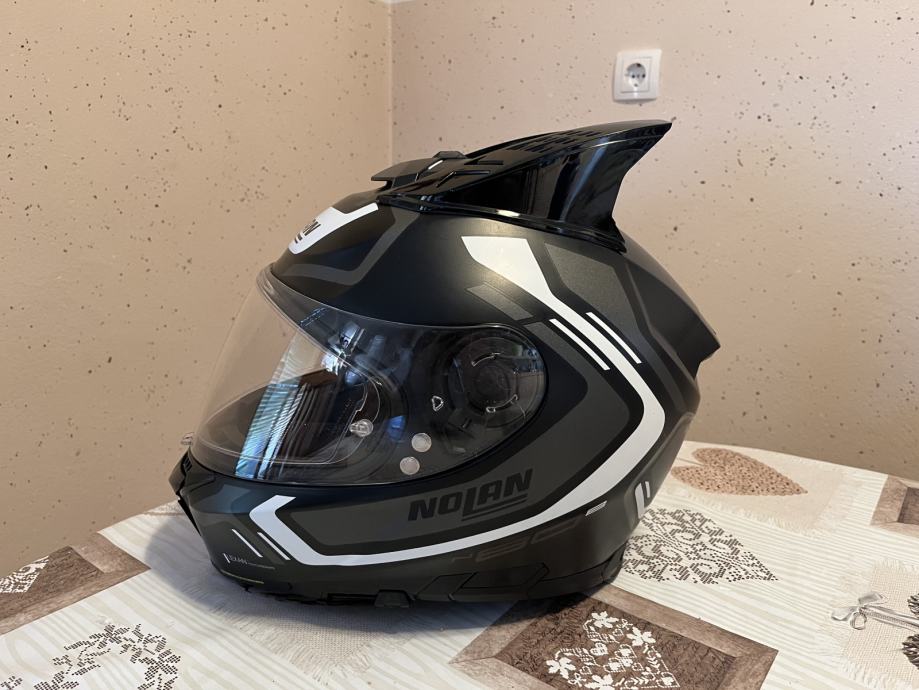Nolan N80-8 Ally N-Com Casco Moto Integrale - Strada E Viaggio, Sicuro E Confortevole