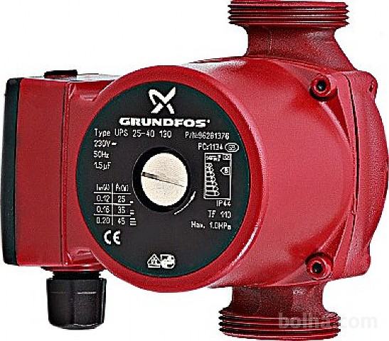 GRUNDFOS CRPALKA OBTOCNA UPS 25-50 180