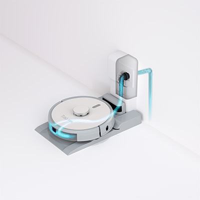 Robotski sesalnik ROBO avtomatsko praznjenje v vaš CSS