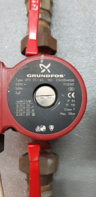 GRUNDFOS UPS 25-40 180