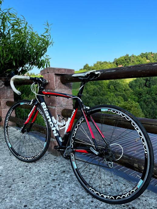 Cadre De Vélo De Route Bianchi Via Nirone Taille 46 Cm - Occasion (Lot De 7 ?)