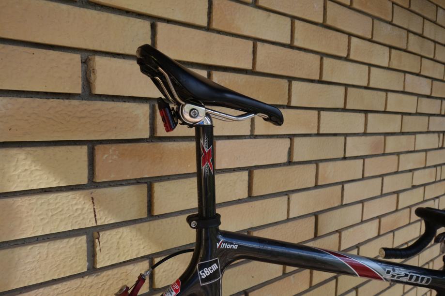 Cadre Et Fourche Trek 5200 Taille 54 Cm - Carbone Full - Pour Vélo De Route - Occasion Bon état