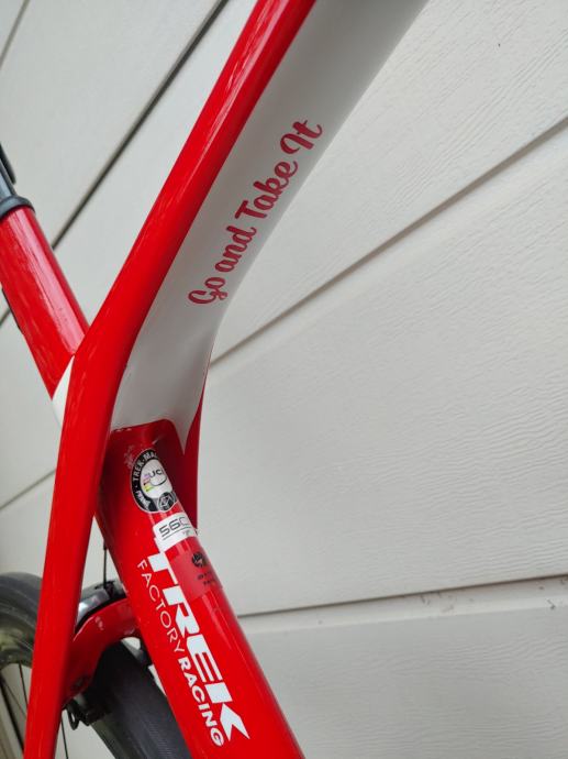 Autocollants De Cadre Trek Madone Disk Segafredo Factory Racing: Kit