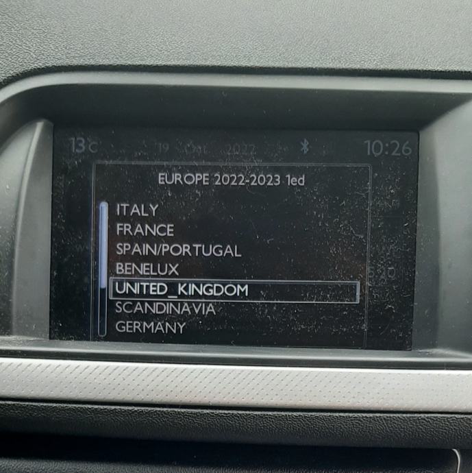 Citroen/Peugeot navigacija RT3, RT4, RT5, RT6, Connect NAV EUR 2023