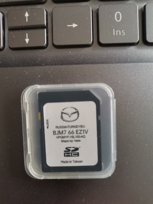Mazda navigacijska SD kartica connect 2024