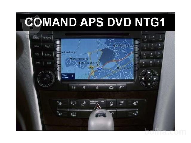 Mercedes Benz Navigations DVD COMMAND APS NTG1 V18 2017-2018