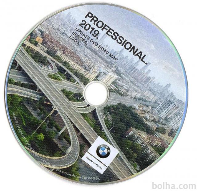 Navigacija BMW Professional 2019 DVD *NOVO*   RADARJI