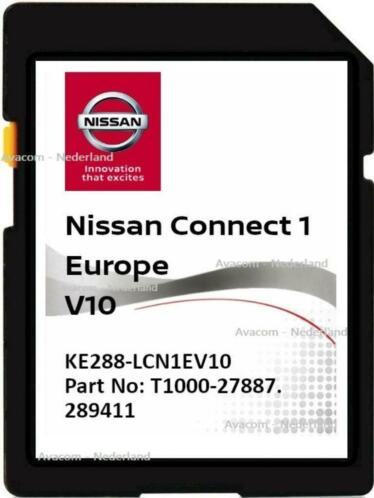 NISSAN CONNECT1-3  navigacijska SD kartica V11 EU2022