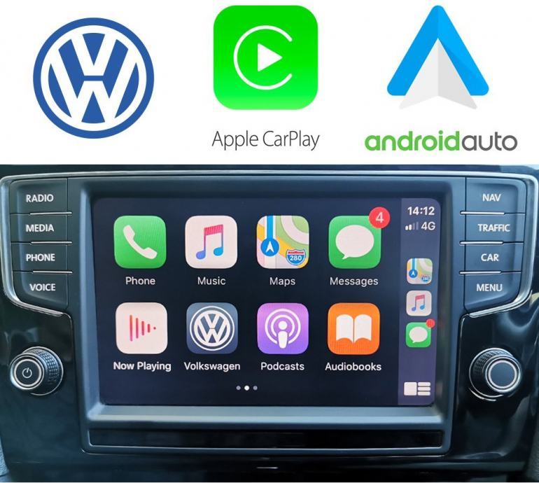 SD kartica VW ŠKODA SEAT navigacija EU 202425 App Connect, Carplay