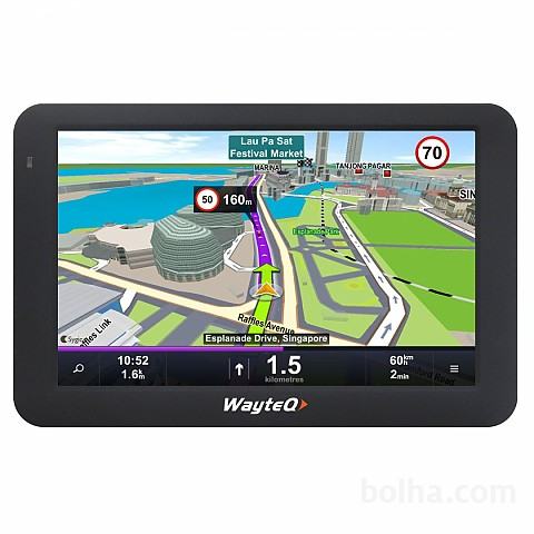 WayteQ x995 Sygic 3D Android GPS navigacija