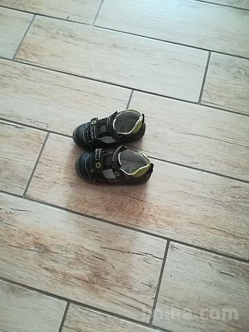 Otroški fantovski usnjeni sandali